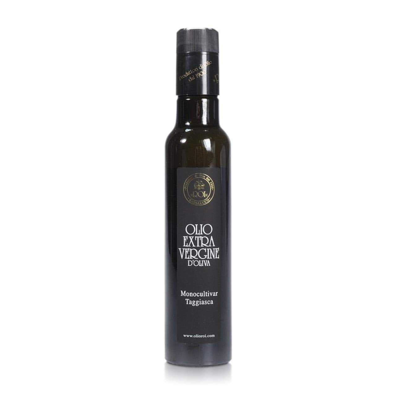 ROI Ligurian Italian Extra Virgin Olive Oil - First Cold Pressed EVOO Cultivar Ogliarola-Taggiasca, Polyphenol Rich Ligurian Olive Oil From Italy - 8.45 fl oz (250ml) (Pack of 1)